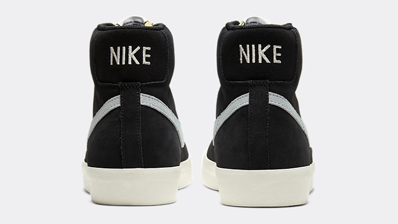 Nike Blazer Mid 77 Black Suede Back