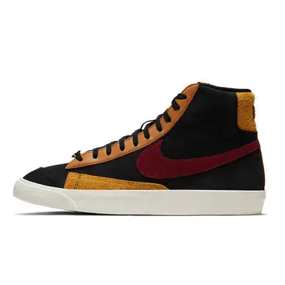 Nike Blazer Mid 77 QS Black Red | Where To Buy | CU6442-001 | The Sole ...