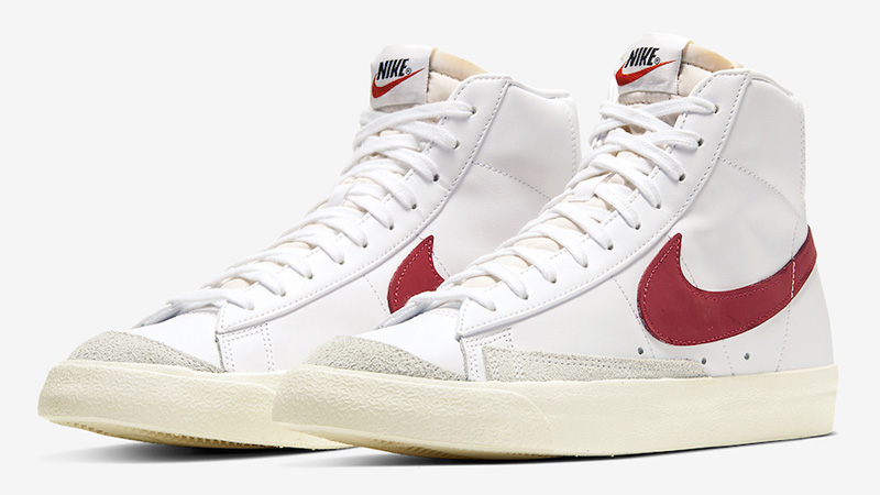 Nike Blazer Mid 77 White Red Where To Buy BQ6806-102