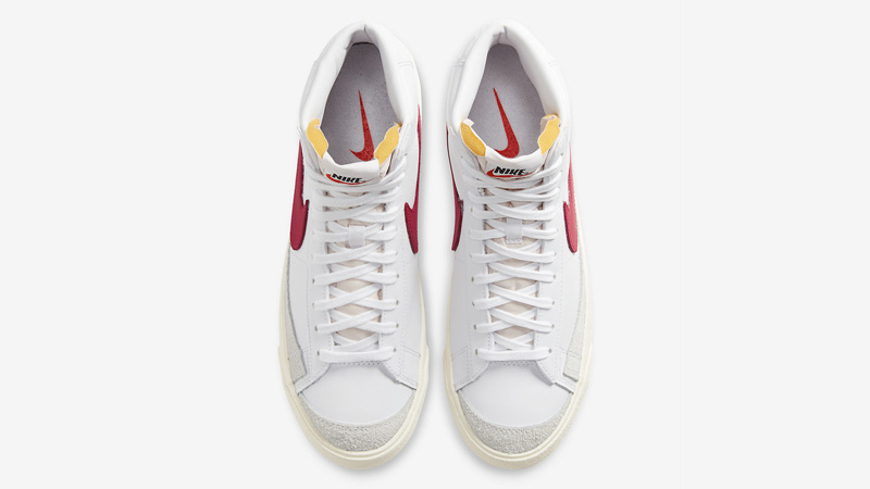 Nike Blazer Mid 77 White Red Middle