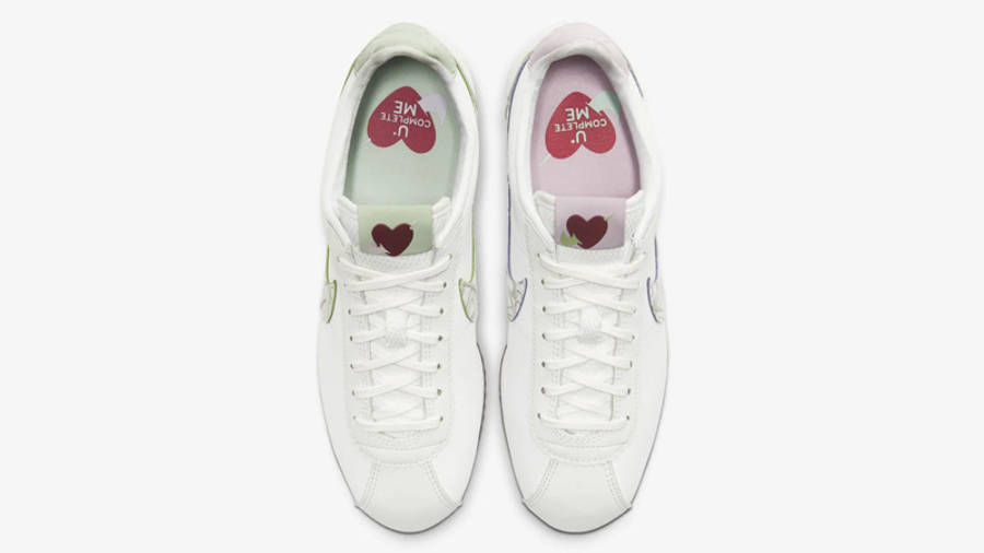 Nike Cortez SE Valentines Day White Middle