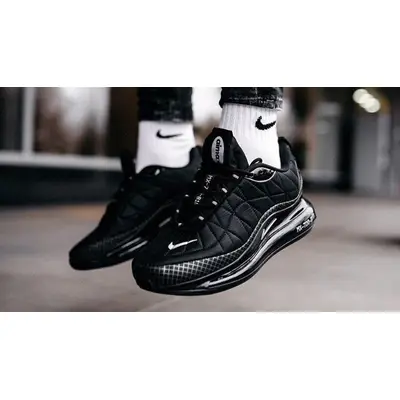 Nike MX 720-818 Black On Foot Side
