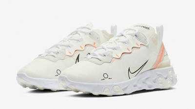 Nike React Element 55 Schematic Sail CU3009-102 front