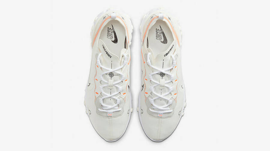 Nike React Element 55 Schematic Sail CU3009-102 middle