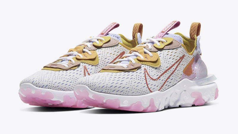 nike react vision white pink
