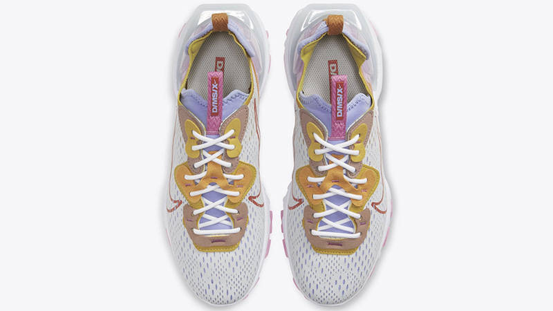 nike react vision pure platinum pink