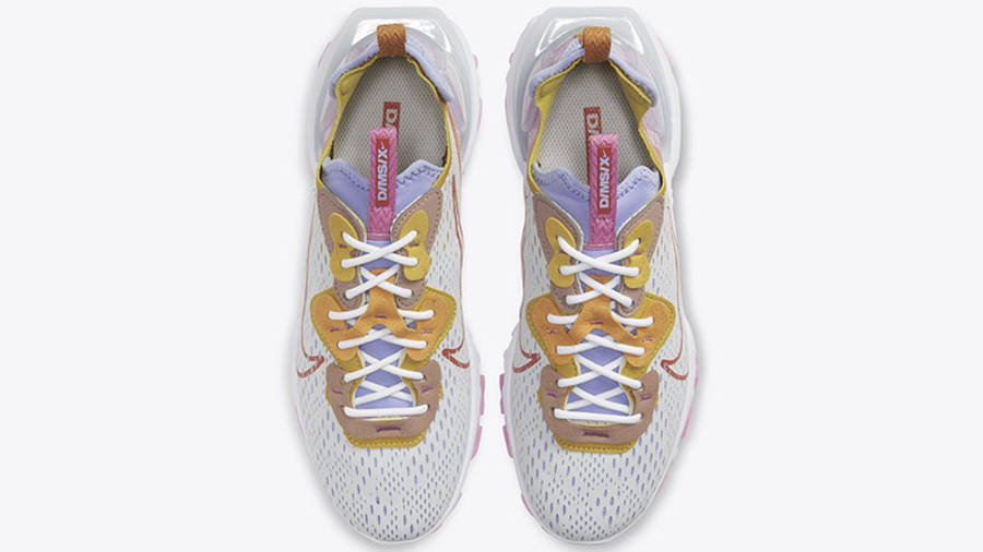 nike react vision pure platinum pink