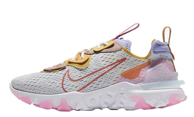 nike react vision platinum pink