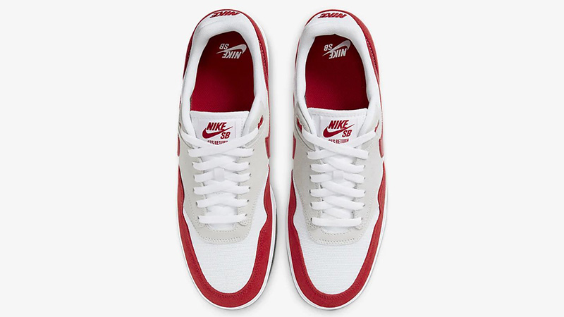 Nike SB GTS Return Premium Red Platinum CK3464-600 middle