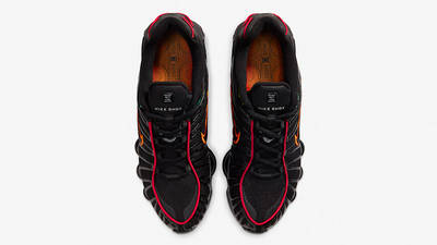 Nike Shox TL Black Orange CV1644-001 middle