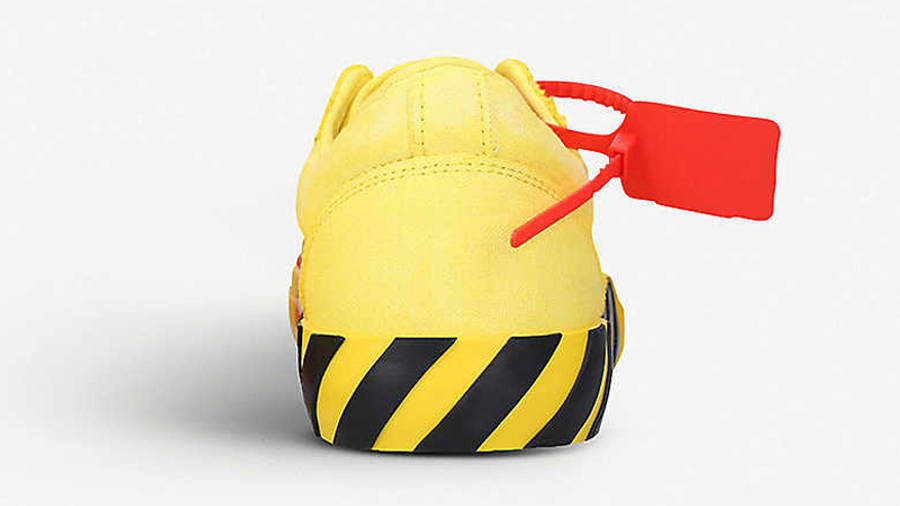 Off-White c/o Virgil Abloh Low Top Yellow Back