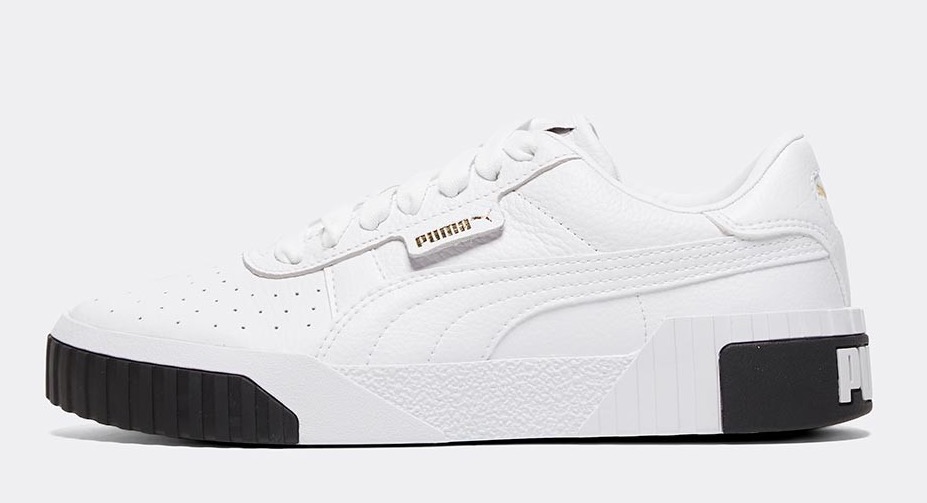 PUMA CALI WHITE BLACK