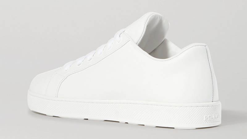 Prada Logo Embossed White