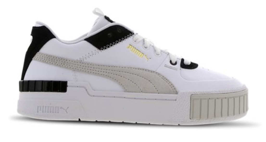Puma Cali Sport Black White Grey