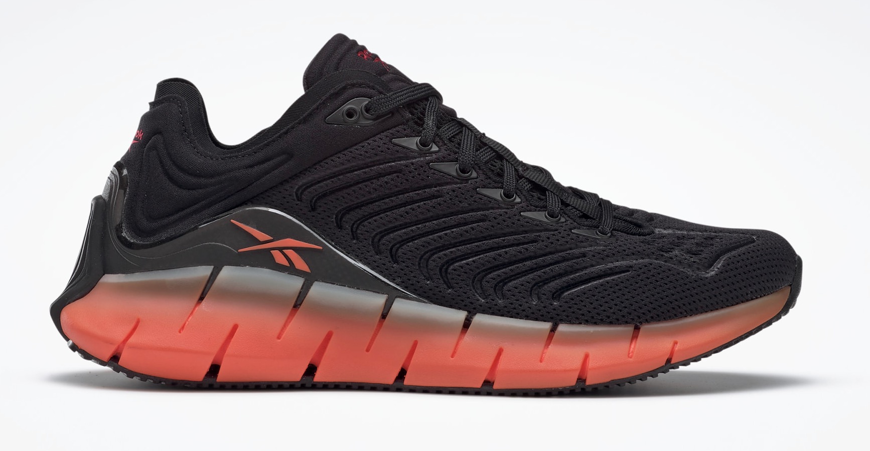 Reebok ZIG KINETICA SHOES Black Orange