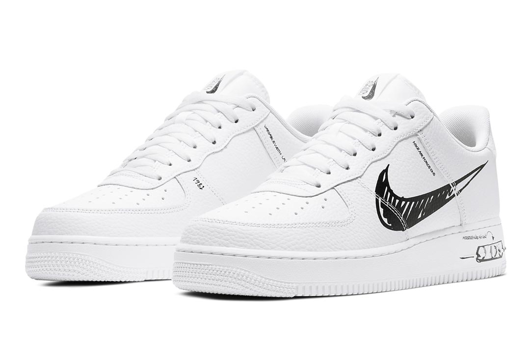 air forces black nike sign
