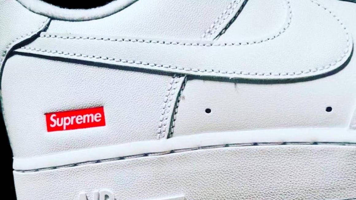 The Supreme x Nike Air Force 1 Collaboration Gets Officially Unveiled ...