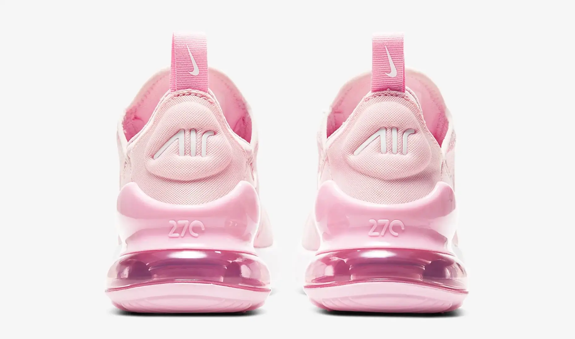 Nike air max 270 pink clearance bubble