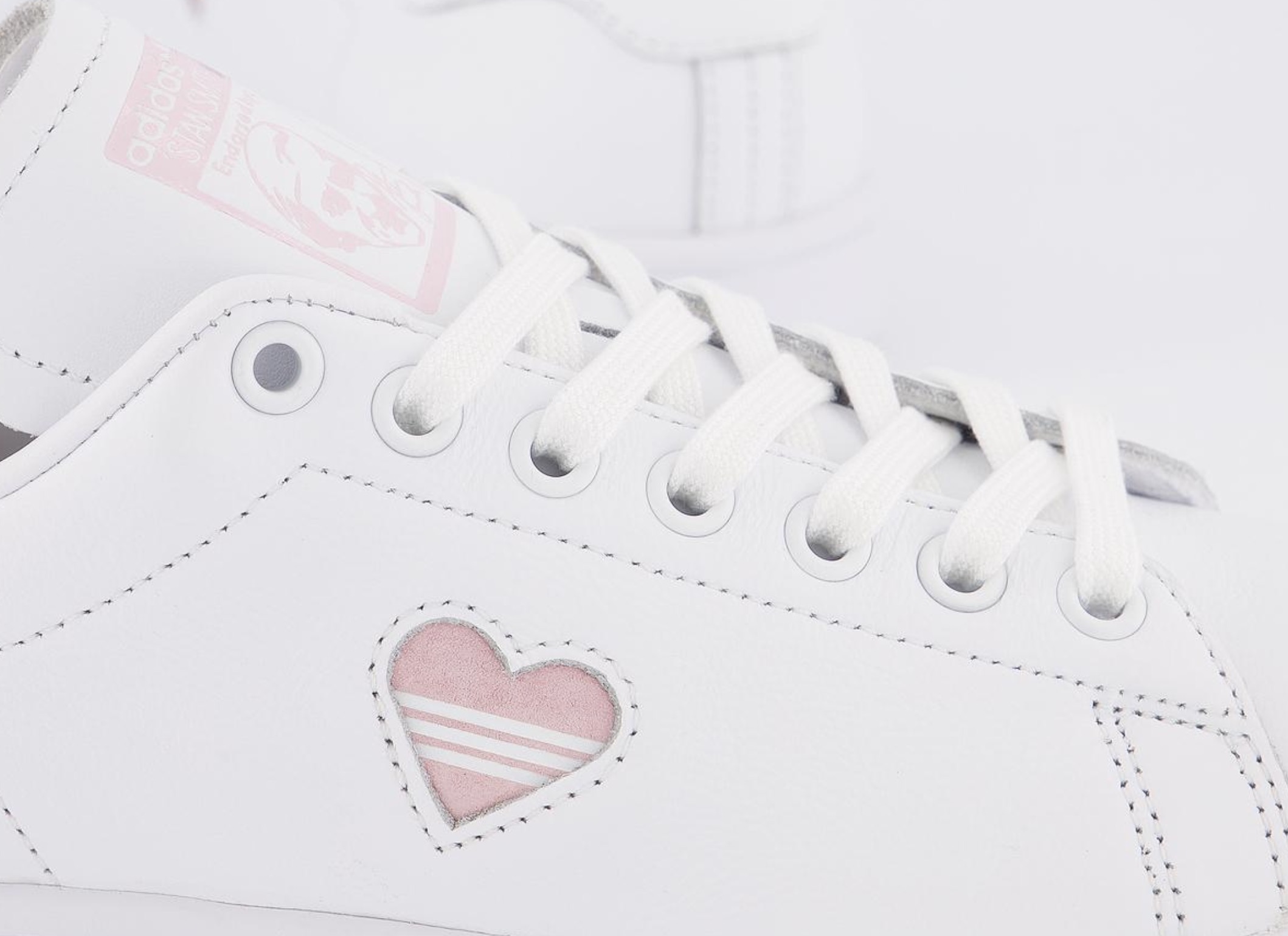 This Pretty Pink Heart adidas Stan Smith 'Valentine's Day' Just Dropped! 8
