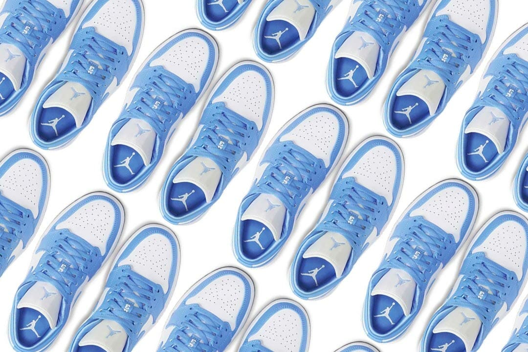 jordan 1 low blue unc