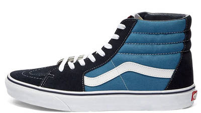 blue black white vans