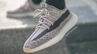 Yeezy Boost 350 V2 Zyon On Foot Side