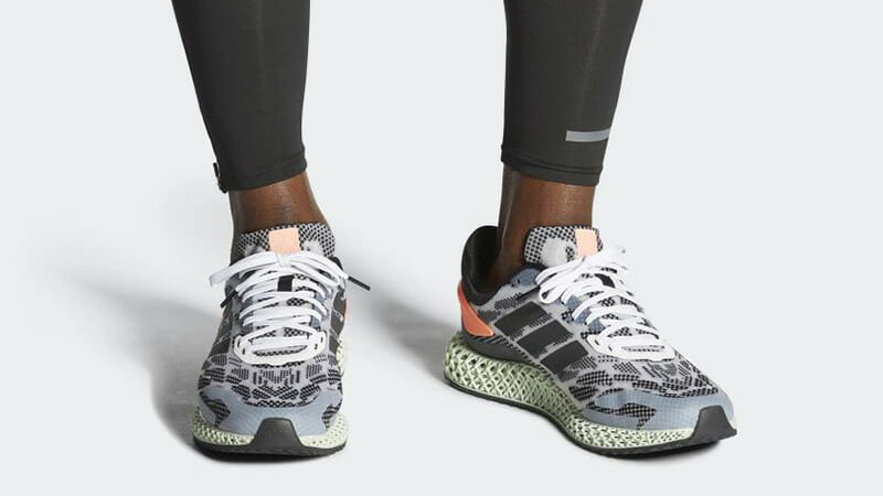 adidas 4D Run 1 Gre Volt FW1233 on foot
