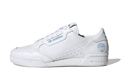 adidas white and blue continental