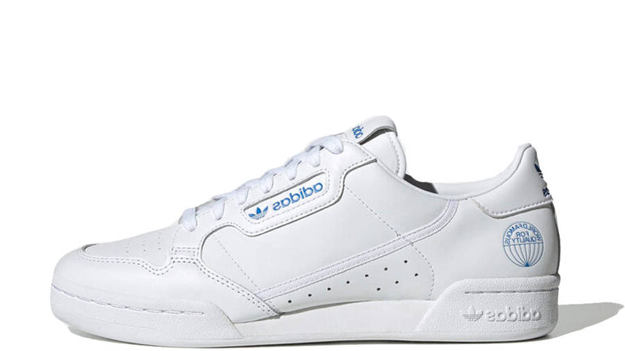 adidas continental 80 white blue