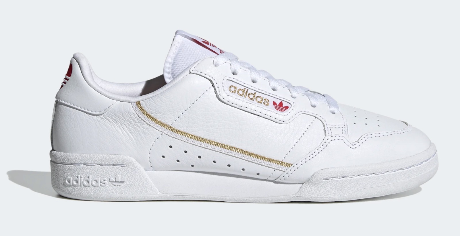 adidas Continental 80 White Heart