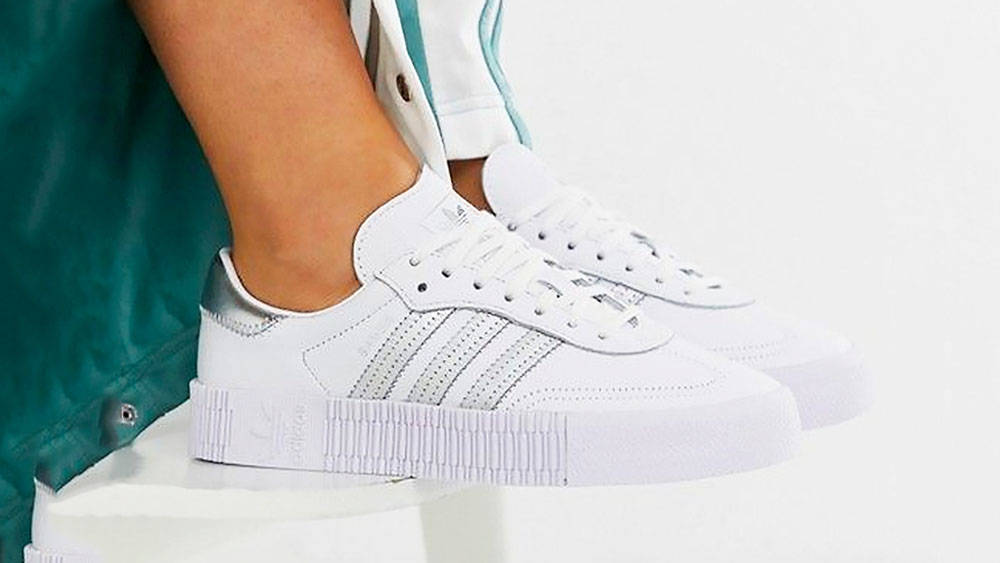 adidas Sambarose White Silver adidas Sambarose White Silver