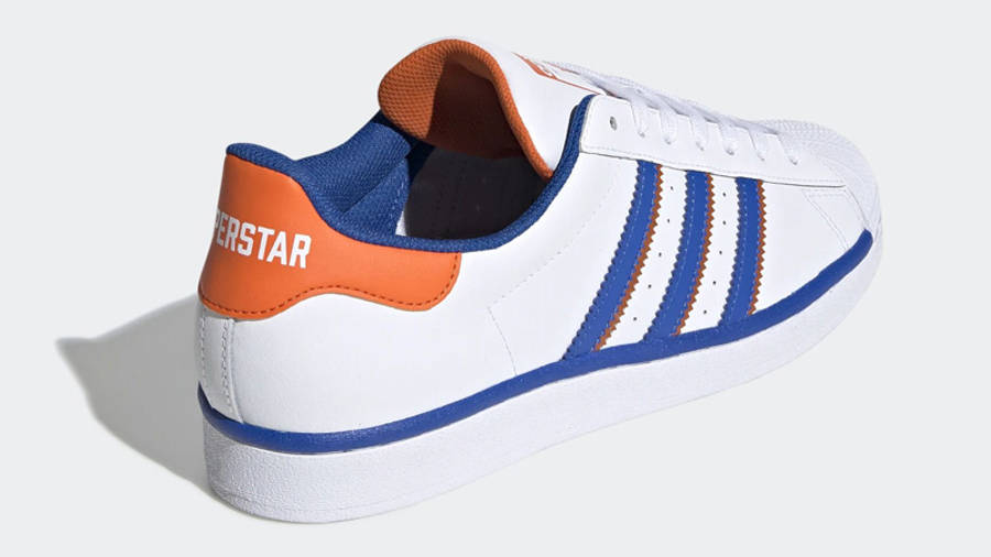 adidas Superstar White Blue