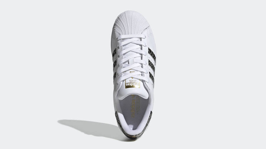 adidas Superstar White Reptile Middle