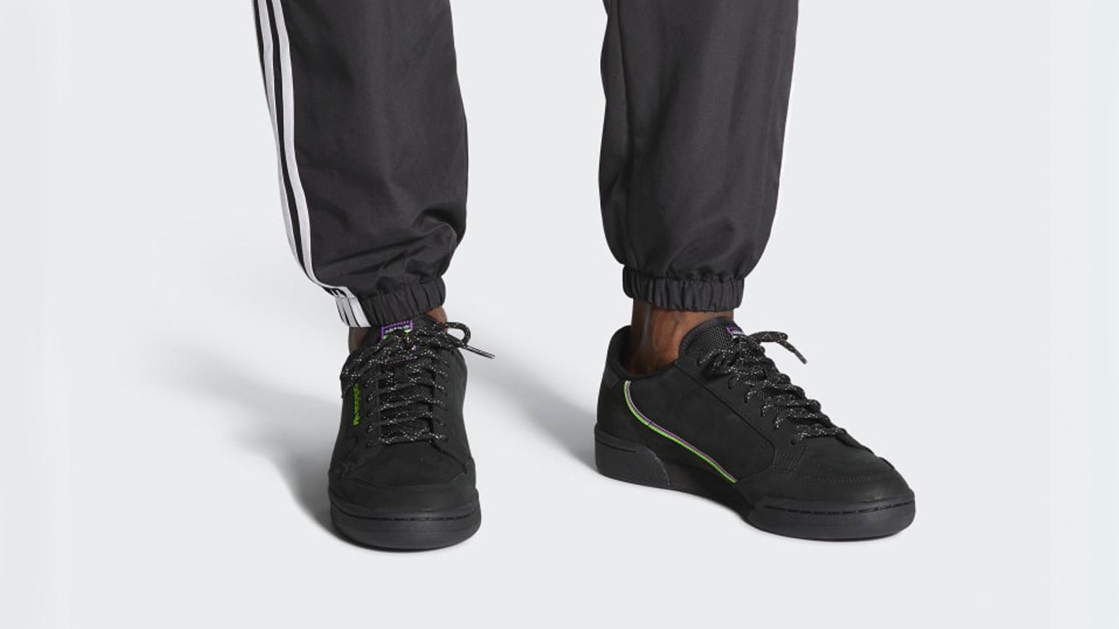 adidas continental 80 black