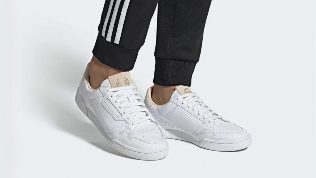 adidas continental 80 white beige
