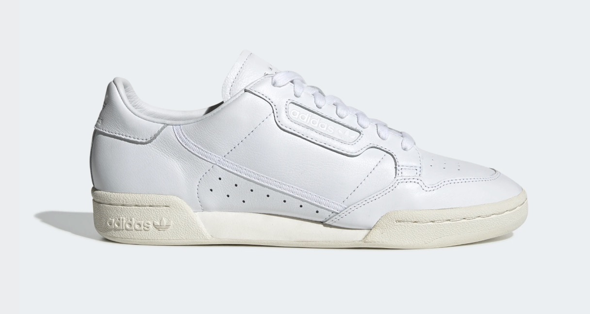 adidas continental 80 white