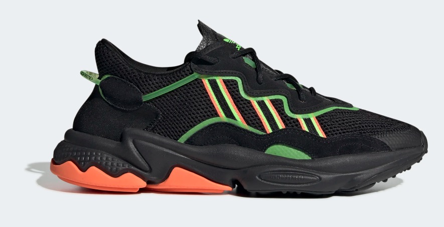 adidas ozweego black orange