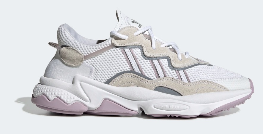 adidas ozweego off white purple