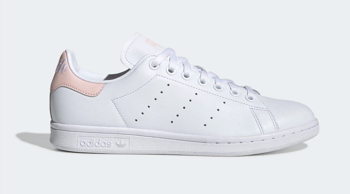 adidas stan smith white pink