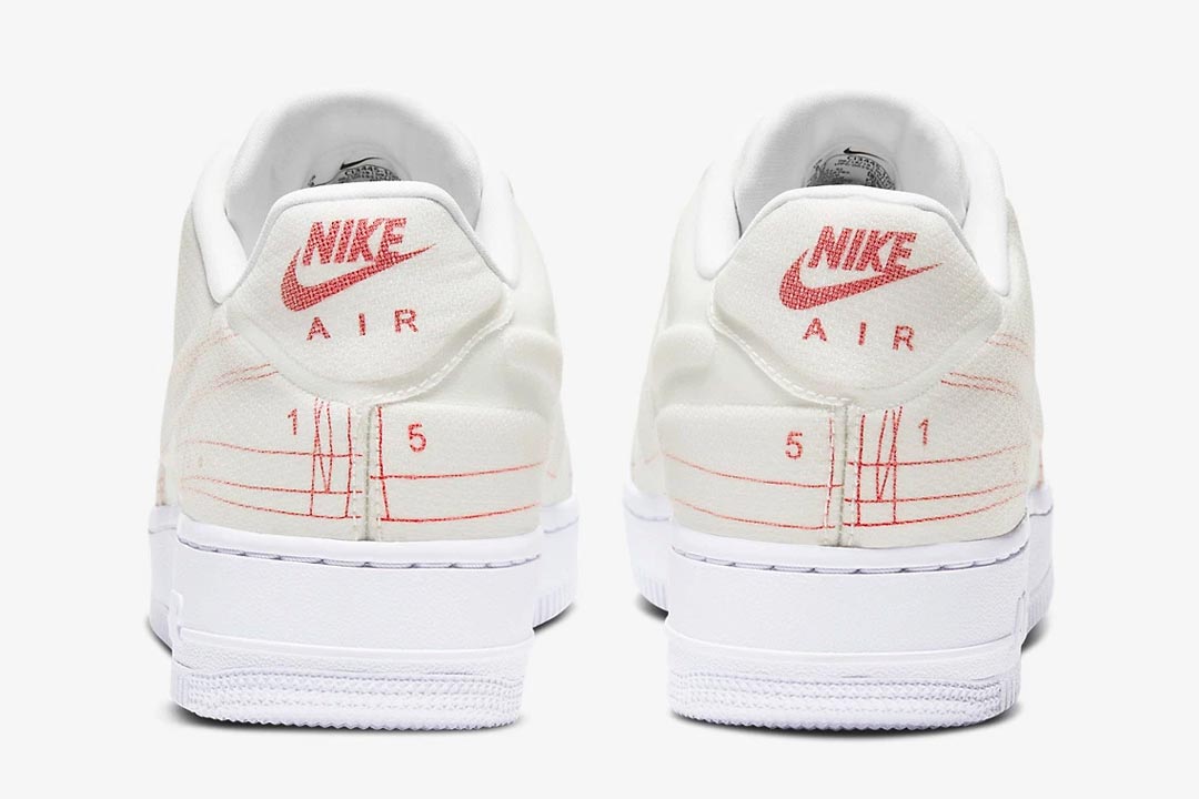 The Nike Air Force 1 "Schematic Summit White"
