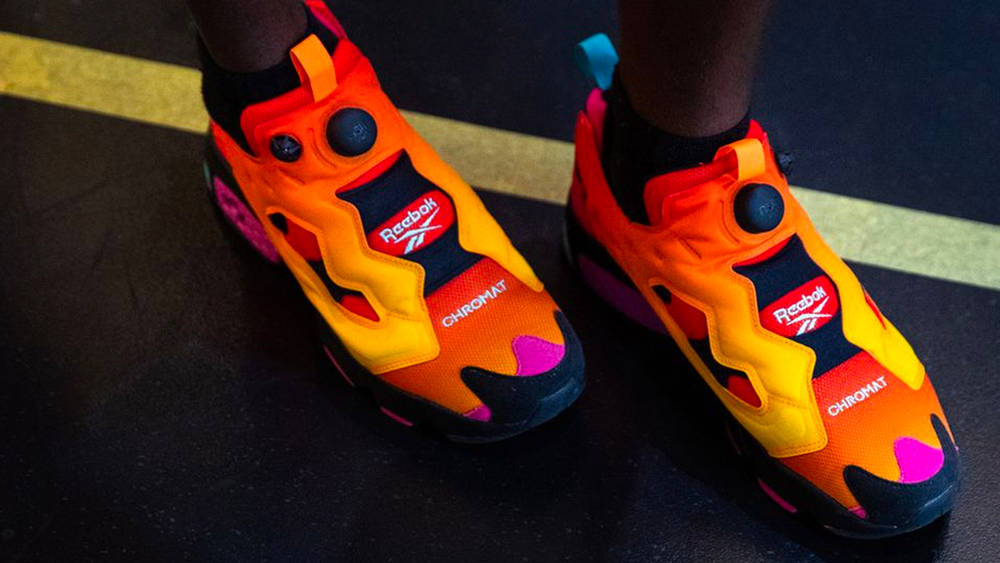 Image via Reebok chromat x reebok instapump fury
