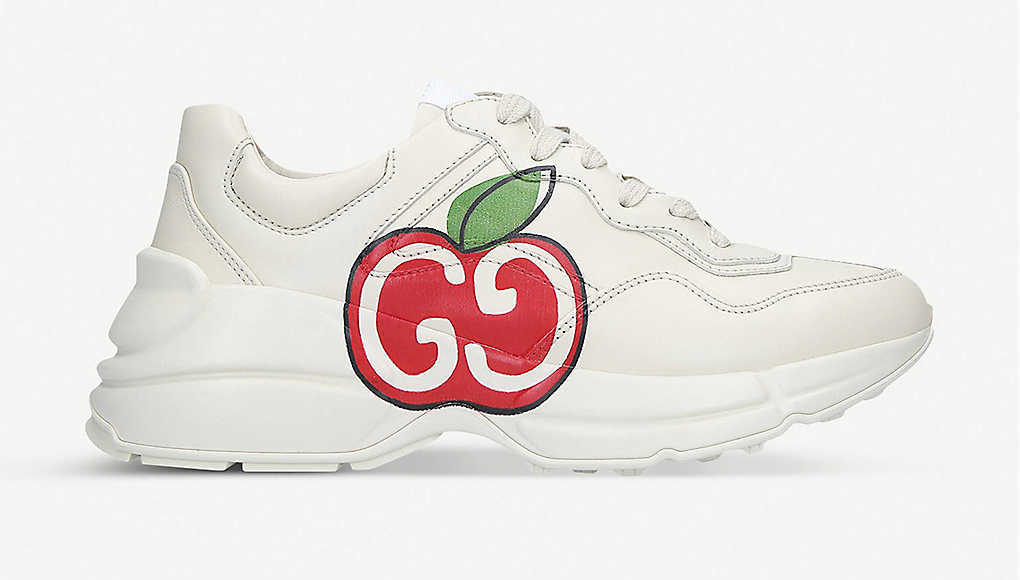 gucci Rhyton apple-print