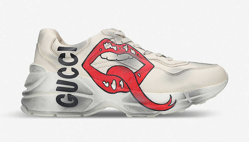 gucci Rhyton tongue print