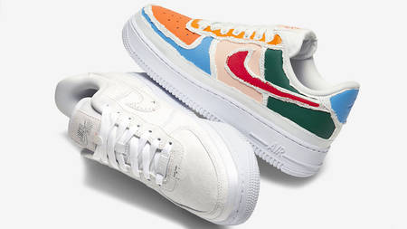 The New Nike Air Force 1 "White" Is Made To Be Torn Up The New Nike Air Force 1 "White" Is Made To Be Torn Up