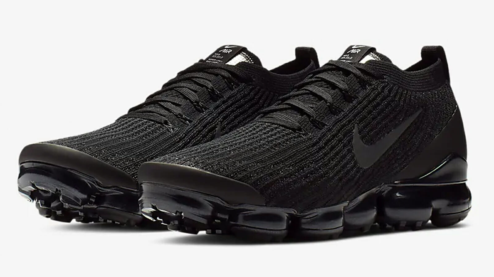 Vapormax flyknit hot sale full black