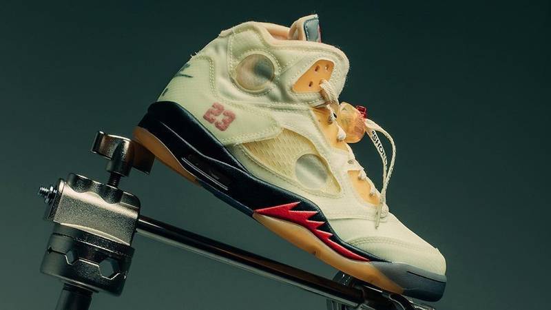 off white jordan 5 snkrs app