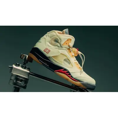 Off-White Air Jordan 5 Sail Holiday 2020 Release Info