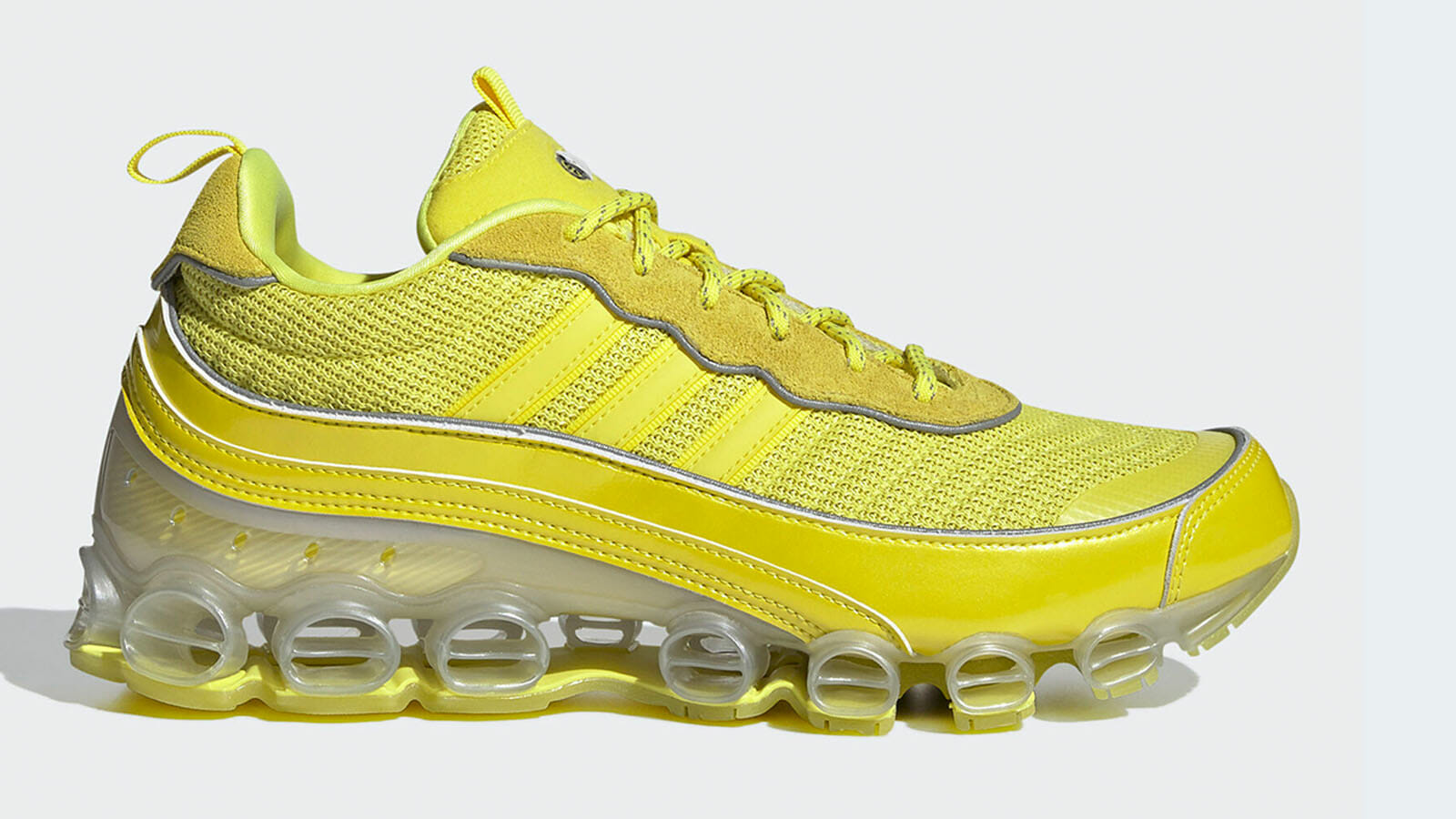 yellow adidas microbounce