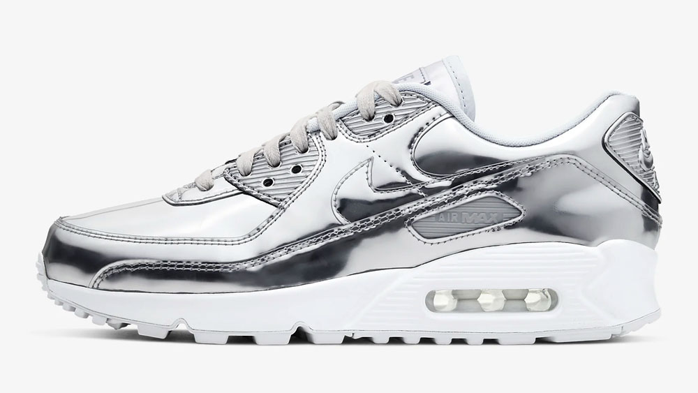 _0000_Nike Air Max 90 Metallic Chrome Silver
