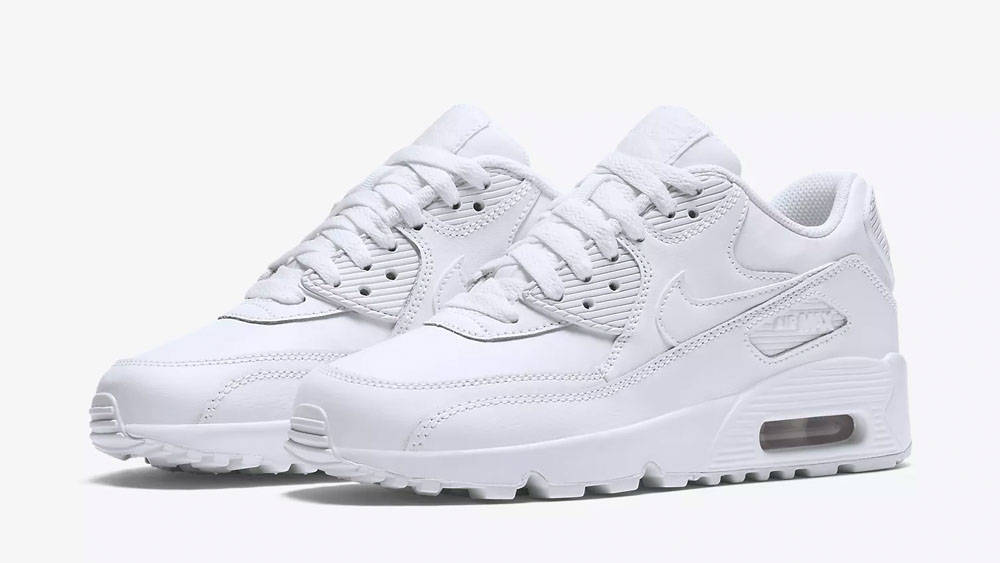 air max 90 white all leather